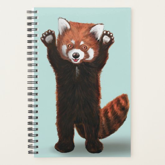 Red Panda Planner Planer (Vorderseite)