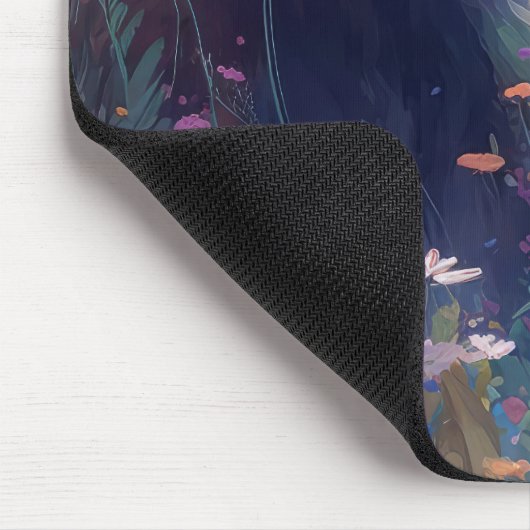 Red Panda Portrait Tiermalerei Wildlife Forest Mousepad (Ecke)