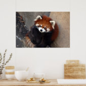 Red Panda Poster (Küche)