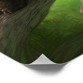 Red Panda Poster (Ecke)