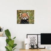 Red Panda Poster (Heimbüro)