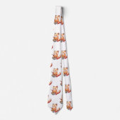 Red Panda Ramen Neck Tie Krawatte (Vorderseite)
