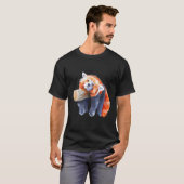 Red Panda Red Panda Red Panda Red Panda T-Shirt (Vorne ganz)