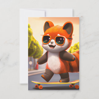 Red Panda Rides Einladung