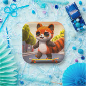 Red Panda Rides Paper Teller (Party)