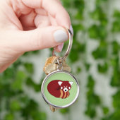Red Panda Schlüsselanhänger (Hand)