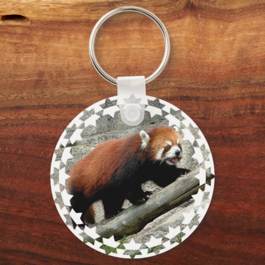 Red Panda Schlüsselanhänger (Vorderseite)