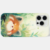 Red Panda Secret World Case-Mate iPhone Hülle (Rückseite (Horizontal))