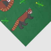 Red Panda Seidenpapier (Detail)