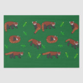Red Panda Seidenpapier (Vorderseite)