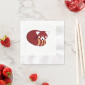 Red Panda Serviette (Beispiel)