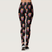 Red Panda Shy Fingers Leggings (Rückseite)