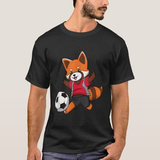 Red Panda Soccer T-Shirt (Vorderseite)