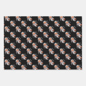 Red Panda Space Astronaut Geschenkpapier Set (Vorderseite 3)