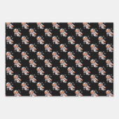 Red Panda Space Astronaut Geschenkpapier Set (Vorderseite 2)