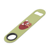 Red Panda Speedflaschenöffner (Vorderseite Schrägansicht)