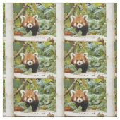Red Panda Stoff (Muster)