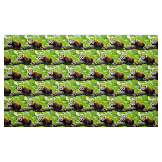 Red Panda Stoff (Fat Quarter (45,7 x 55,9 cm))