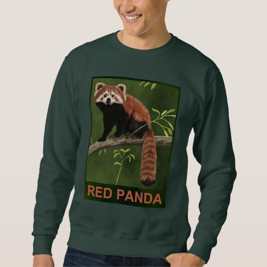 Red Panda Sweatshirt (Vorderseite)