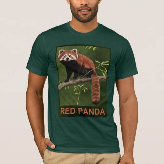 Red Panda T-Shirt (Vorderseite)
