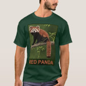 Red Panda T-Shirt (Vorderseite)