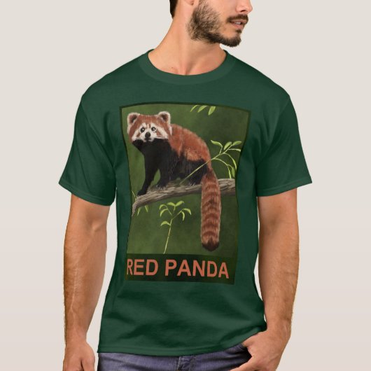 Red Panda T-Shirt (Vorderseite)