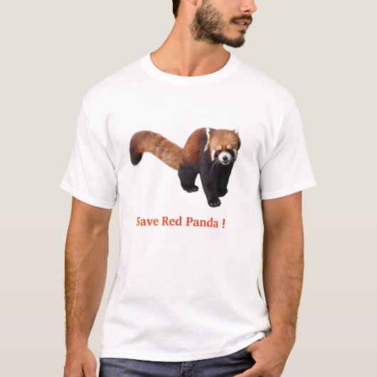 “Red Panda” T-Shirt (Vorderseite)