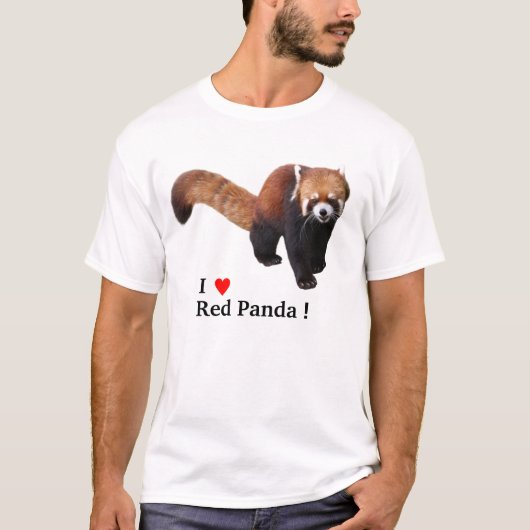 “Red Panda” T-Shirt (Vorderseite)