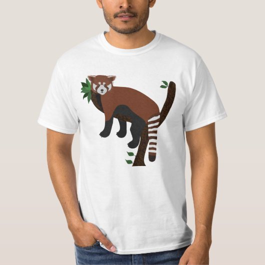 Red Panda T - Shirt (Vorderseite)