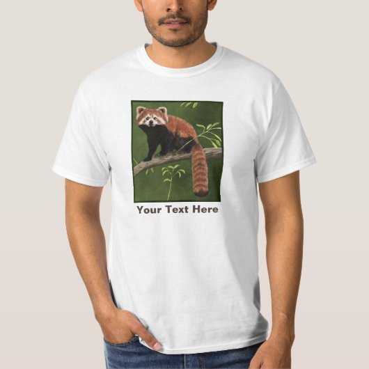 Red Panda T-Shirt (Vorderseite)