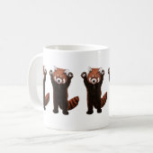 Red Panda Tasse (Vorderseite Links)