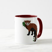 Red Panda Tasse (VorderseiteRechts)
