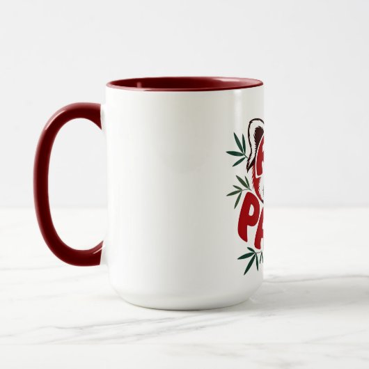 Red Panda Tasse (Links)