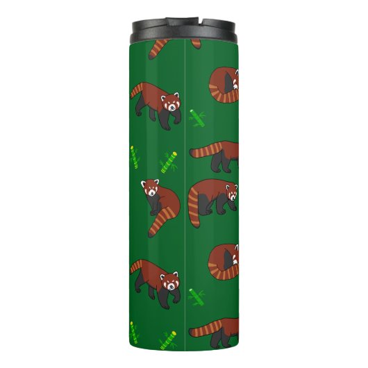 Red Panda Thermosbecher (Rückseite)