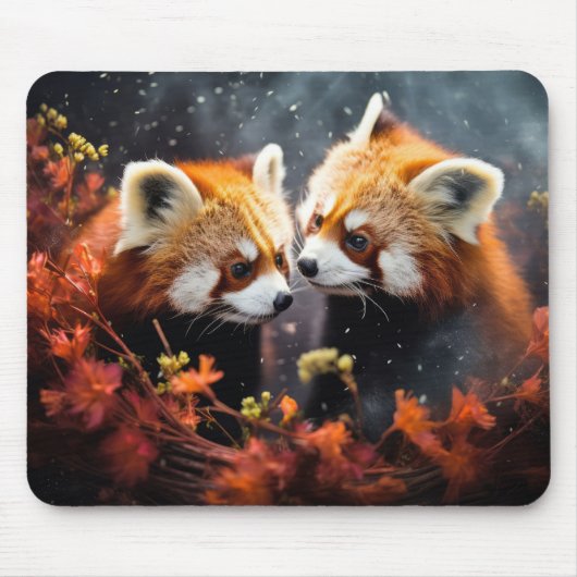 Red Panda Tierwelt Wilderness Kunst, Dichtung und  Mousepad (Vorne)