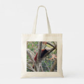 Red Panda Tragetasche (Rückseite)