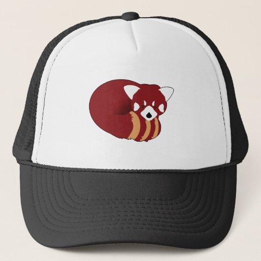 Red Panda Truckerkappe (Vorderseite)