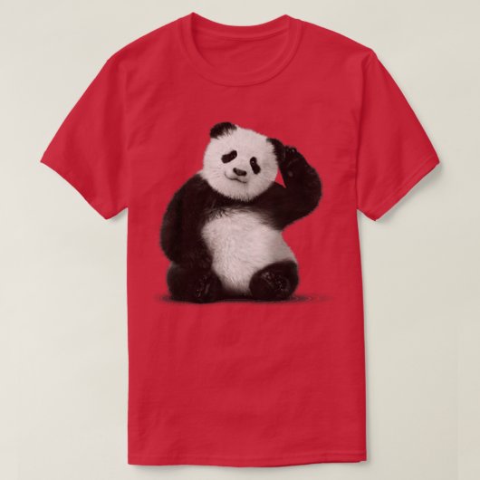 Red Panda Tshirt classic (16) (Design vorne)