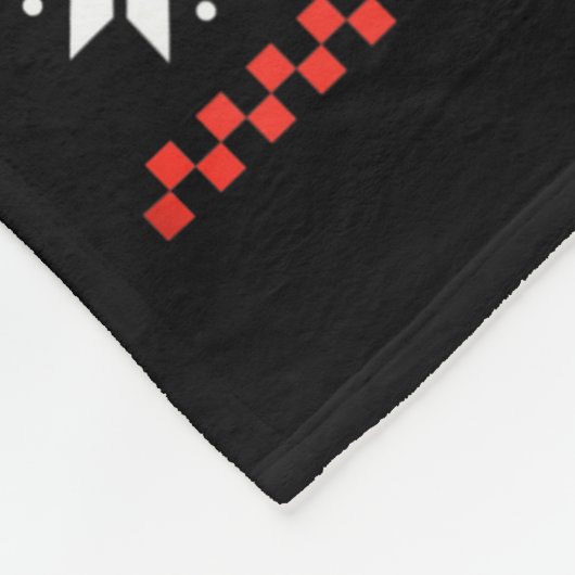 Red Panda Ugly Christmas Sweater Reindeer Llama Ri Fleecedecke (Ecke)