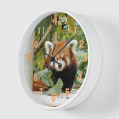 Red Panda Uhr (Winkel)