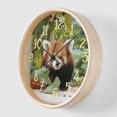 Red Panda Uhr (Winkel)