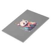 Red Panda Vector Malerei Adorable Fun Animal Play Notizblock (angewinkelt)
