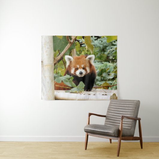 Red Panda Wandteppich (Beispiel (Horizontal))