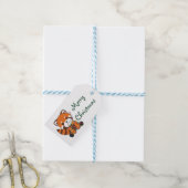 Red Panda Weihnachtsschnee Wintertiere Pandas Tru Geschenkanhänger (Mit Garn)