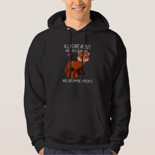 Red Panda Zitat Niedlich Cool Red Panda Hoodie