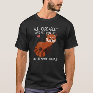 Red Panda Zitat Niedlich Cool Red Panda T-Shirt