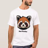Red Pandas Custom T-Shirt (Vorderseite)