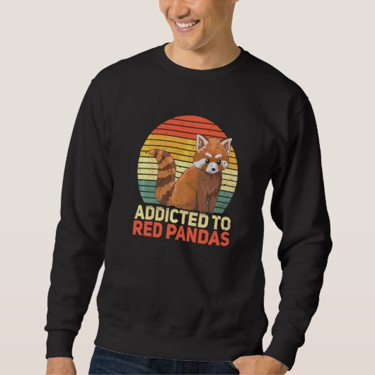 Red Pandas für einen Red Panda Experten Sweatshirt (Vorderseite)