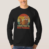 Red Pandas für einen Red Panda Experten T-Shirt (Vorderseite)