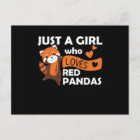 Red Pandas Girl Liebe Red Panda Kawaii Niedlicher